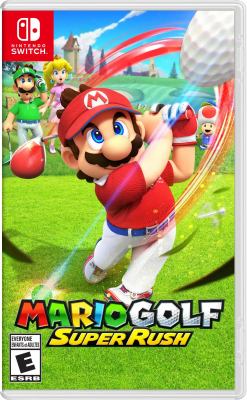 Mario golf super rush Book cover