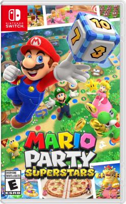 Mario party superstars Book cover