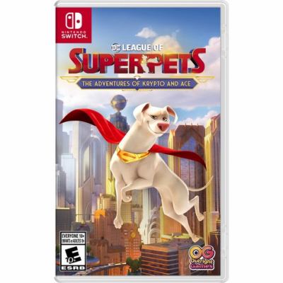 DC League of Superpets : The adventures of Krypto and Ace Book cover
