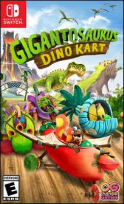 Gigantosaurus dino kart Book cover