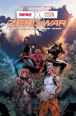 Fortnite x Marvel Zero war Book cover