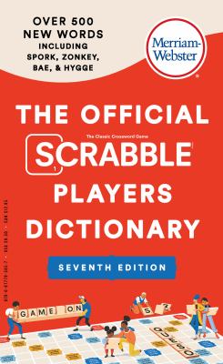 The official scrabble players dictionary Book cover