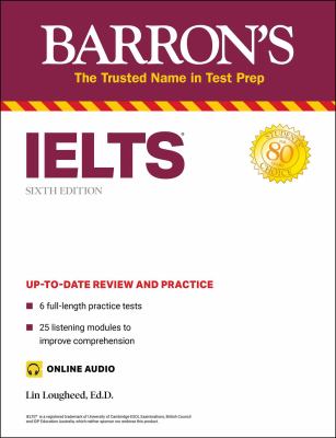 Barron's IELTS : with online audio Book cover