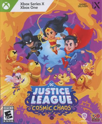 DC Justice League cosmic chaos Book cover