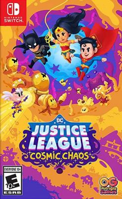 DC Justice League cosmic chaos Book cover