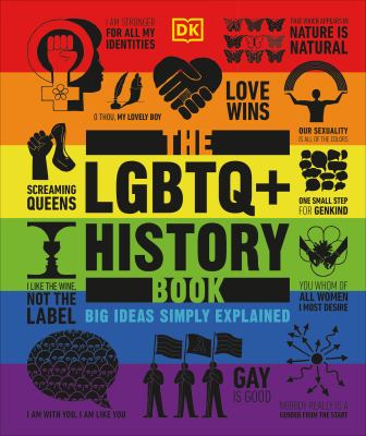 The LGBTQ+ history book Book cover
