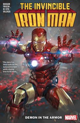 The Invincible Iron Man. Demon in the armor Book cover