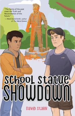 School statue showdown Book cover