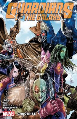 Guardians of the Galaxy in "Grootrise" Book cover